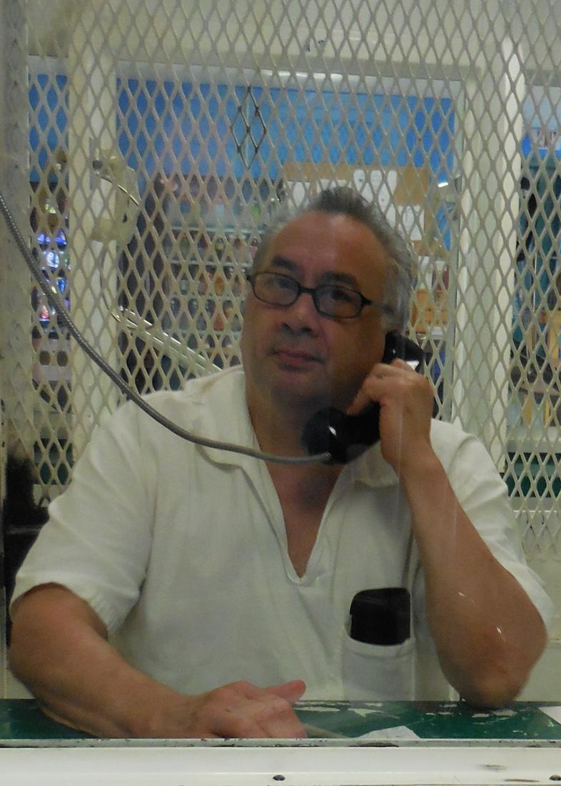 David Saldana is serving a life sentence at the Texas Department of Criminal Justice Polunsky Unit, about 90 minutes northeast of Houston. Photo: Jennifer Brett / jbrett@ajc.com